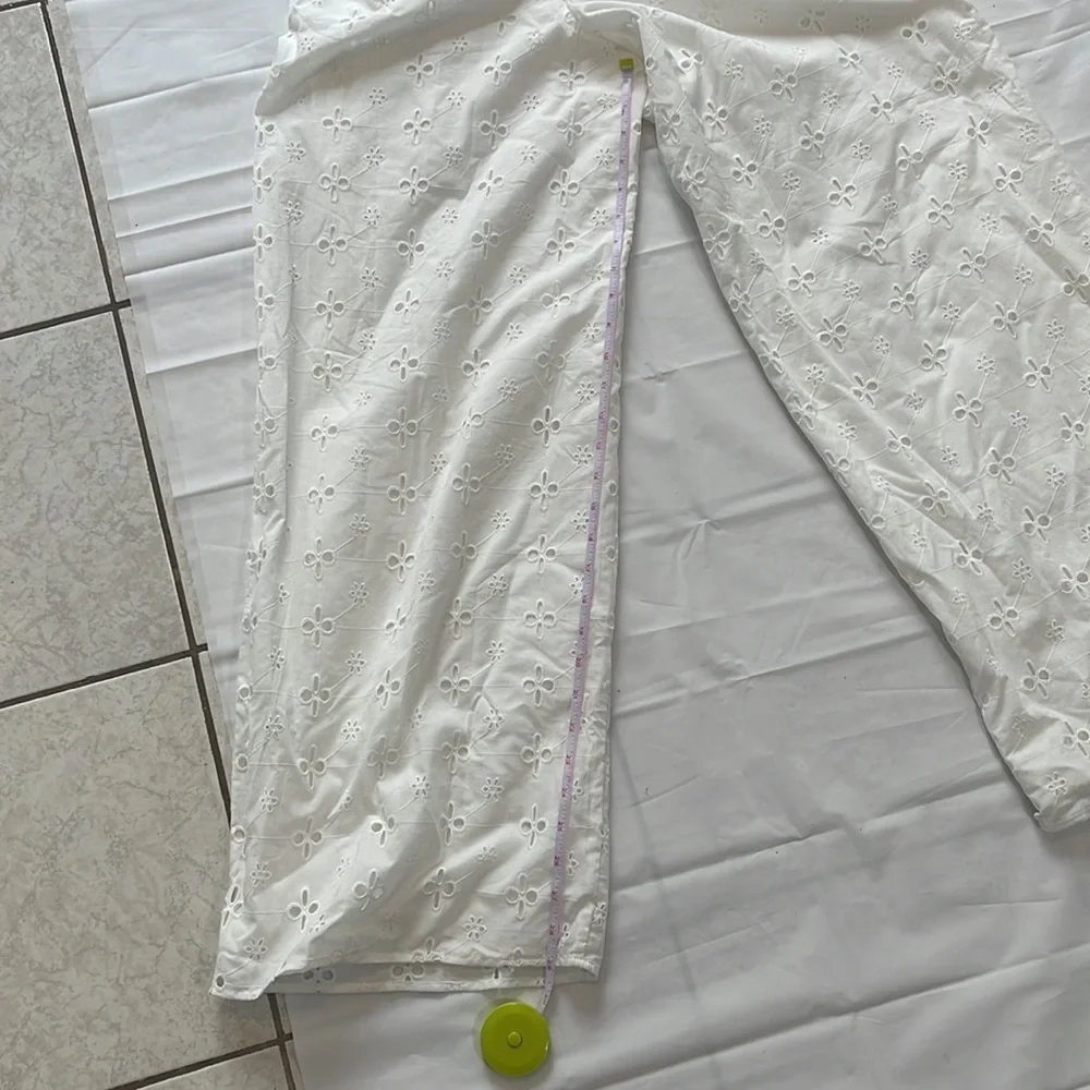 Forever 21 women’s embroidered pant and halter top outfit - Picture 9 of 10